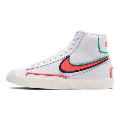 Blazer Mid 77 Infinite White Crimson Γυναικεία Αθλητικά Παπούτσια Bright-Crimson Old-Blue Roman-Green DC1746-103