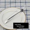 RuHan 304 Stainless Steel Small Round Spoon Set