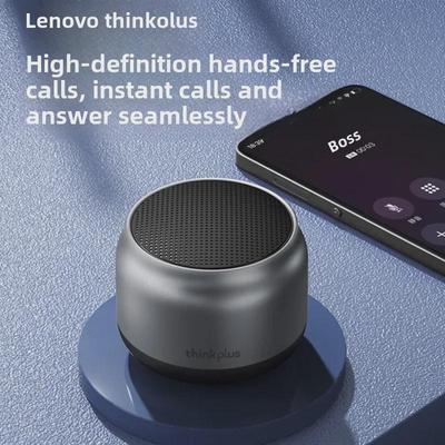 K30 Bluetooth 5.0 Wireless Speaker with Metal Body and Enhanced Bass for Laptop ThinkPlus