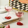 Wine Glass Cups Goblet Glasses for Drinking Funny Mug Aesthetic Glass Cup Drinkware Cute Mugs Wineglass Transparent Pretty Bar