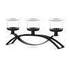 Candlestick Holders Iron Metal Taper Candle Holders Decorative Candle Stands 3 Arm Candelabra for Home Decorations