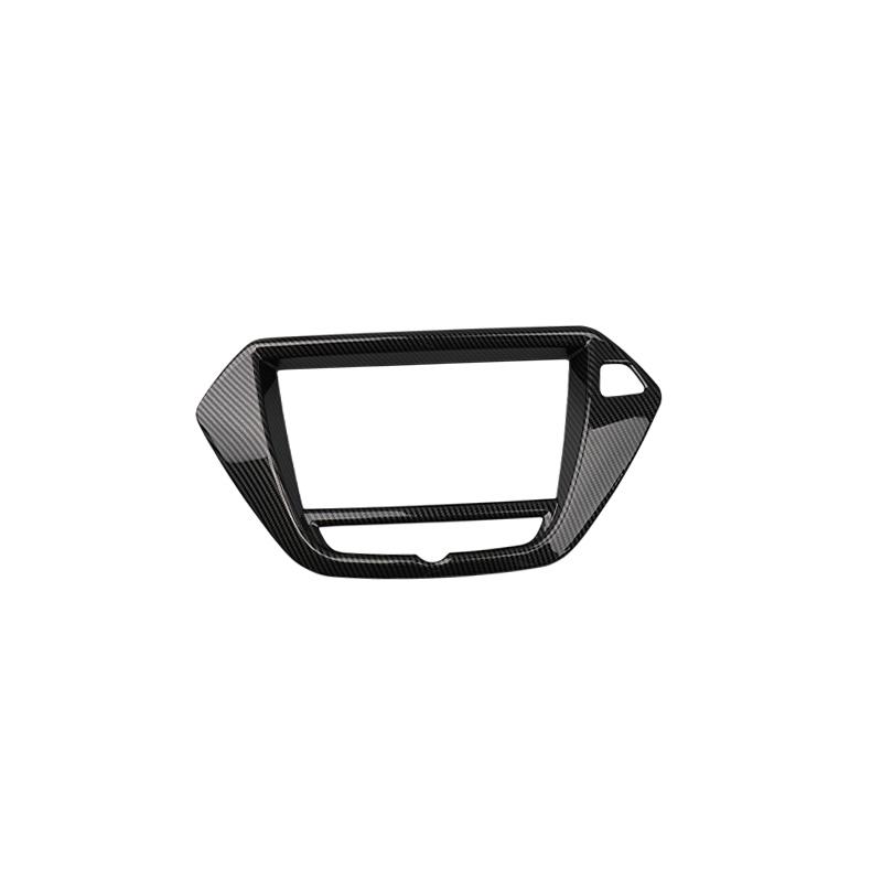 For Chevrolet Trailblazer Carbon Fiber ABS 8inch Screen Navigation Center Control Panel Cover Trim