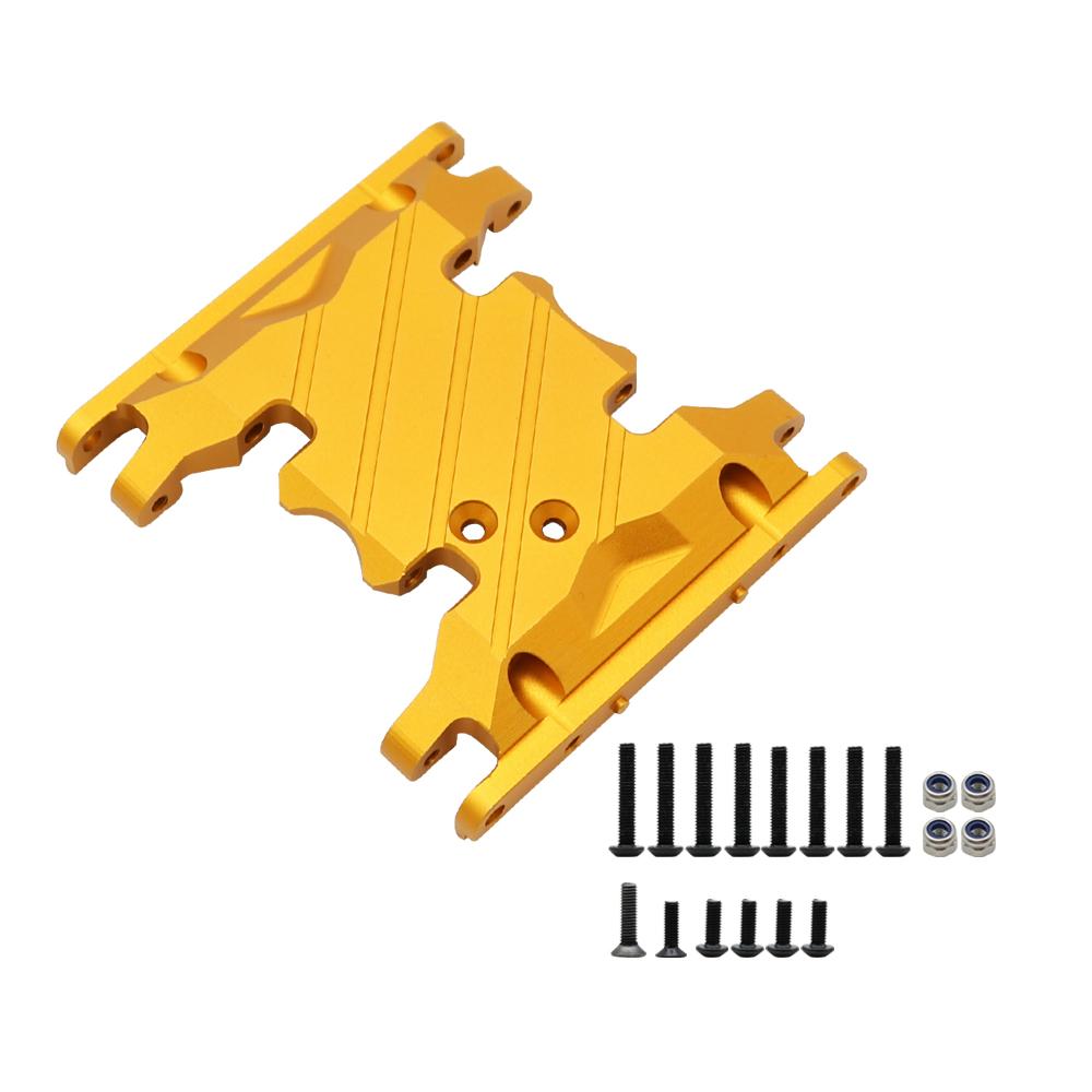 BDXRC Metal Chassis Gearbox Mount Transmission Holder for 1/10 RC Crawler Axial SCX10 II 90046 90047 90075