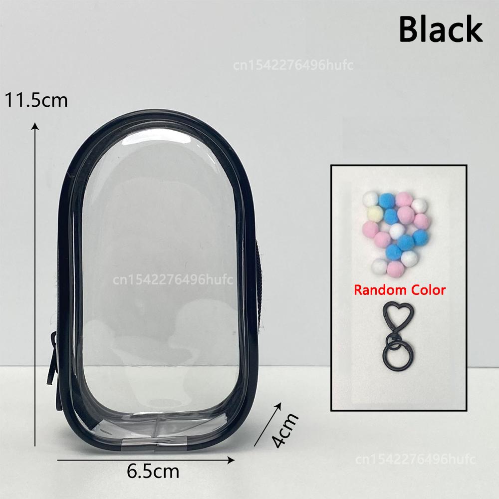Transparent Dustproof Protective Case for Labubu V4 Series Dolls Protector Organizer Display Storage Box For Labubu Accessories