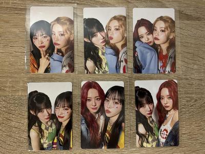 [USED] ITZY Unit Enclosed Trading Card Algorithm First Press Limited Edition Complete Set of 6