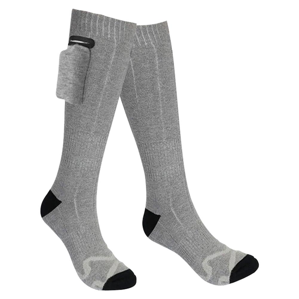 Electric Heated Socks Electric Heating Socks Breathable Rechargeable Skiing Sock Outdoor Sport Socks for Camping Hiking