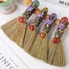 Mini Witch Broom - Decorative Magic Broomstick with Crystal, Cute Room Decor & Dust Cleaning Tool