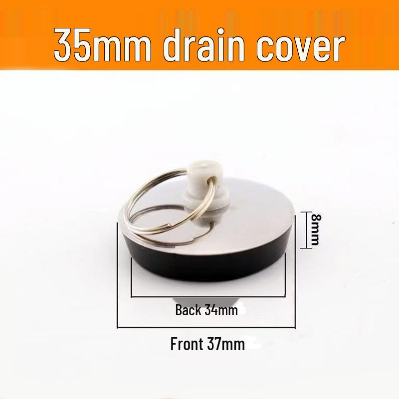 

Універсальний гумовий водовідвідник для ванни, раковини та басейну - Герметична кришка для зливу