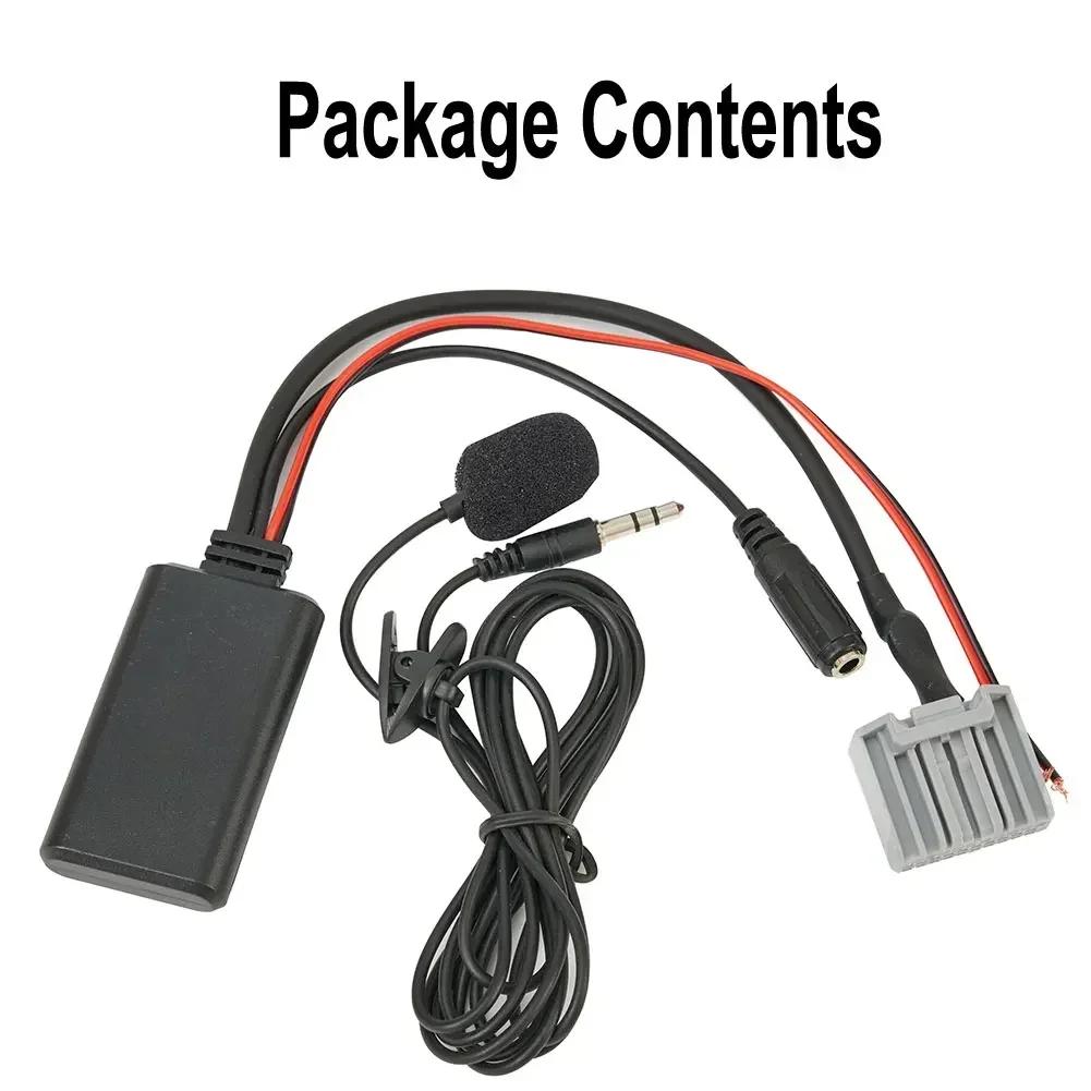 Car Blue-tooth AUX Adapter For Civic For CRV For Accord Audio Auxiliary Cable Adapter JieRui-BT 5908 Wire Replacement