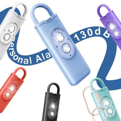 Strobe Flashlight Keychain 300 Lumen Personal Safety Light with Key Ring Compact