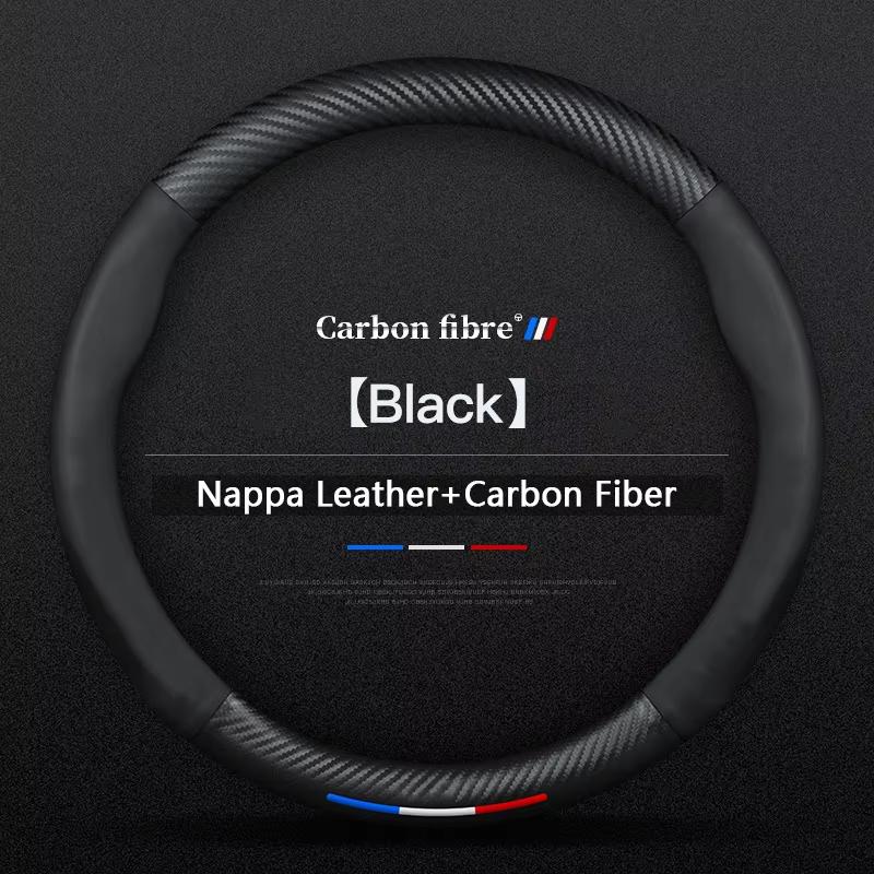 

Car Suede Anti-Slip Steering Wheel Cover For Volkswagen R Passat Golf GTI Tiguan Touareg Polo T-ROC Jetta T-Cross Touran Magotan O Style Black