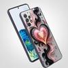 Colored Love Heart Printed Phone Case for Samsung Galaxy A55 A35 A17 A07 A15 A13 A25 A51 A71 A72 A73 A32 A52 A52S A41 Soft TPU