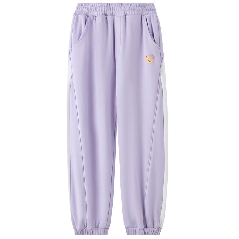 PawinPaw Kids Cartoon Bear Cuffed Pants 130