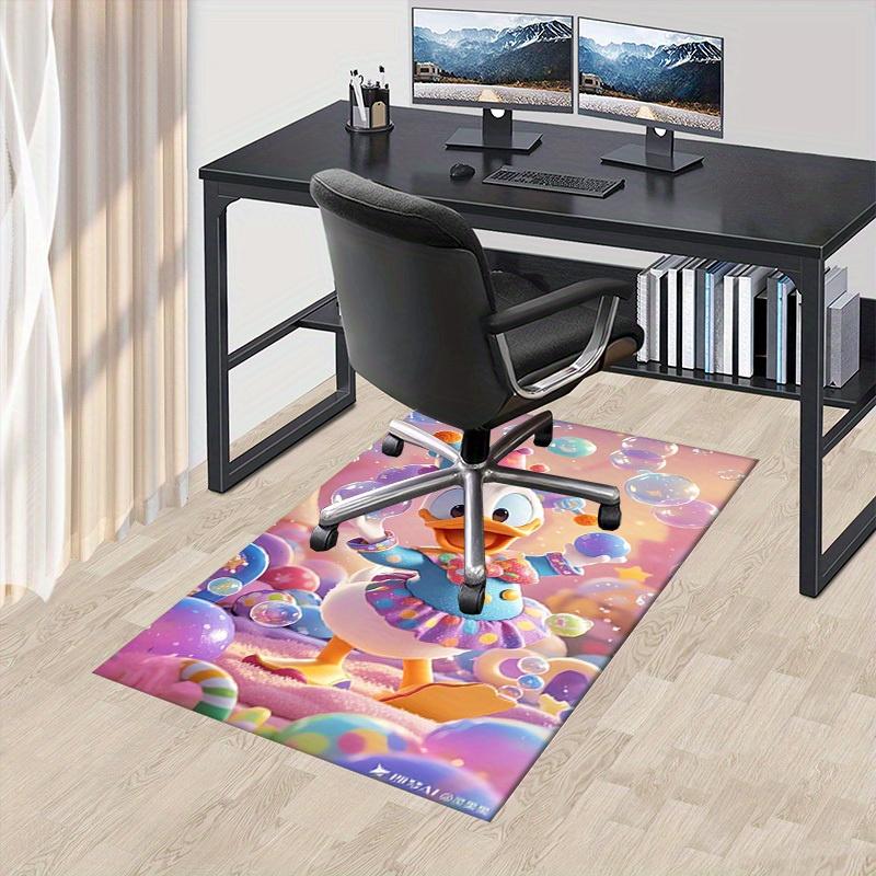 

Clown Duck,Bubble Party,Colorful Costume Office Carpet Soft Polyester Entrance Carpet Washable Non-slip Machine Washable Indoor Carpet Livin 60cm by 90cm