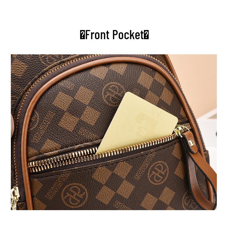 2025 Damen Trendrucksack & Umhängetasche mit Print - Vielseitige Zwei-Wege-Schultertasche