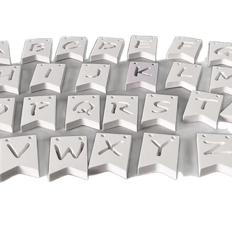 28 Cavities Letter Silicone Mold Food Grade Silicone Baking Mould For Making Soap Chocolate Christmas Decorations