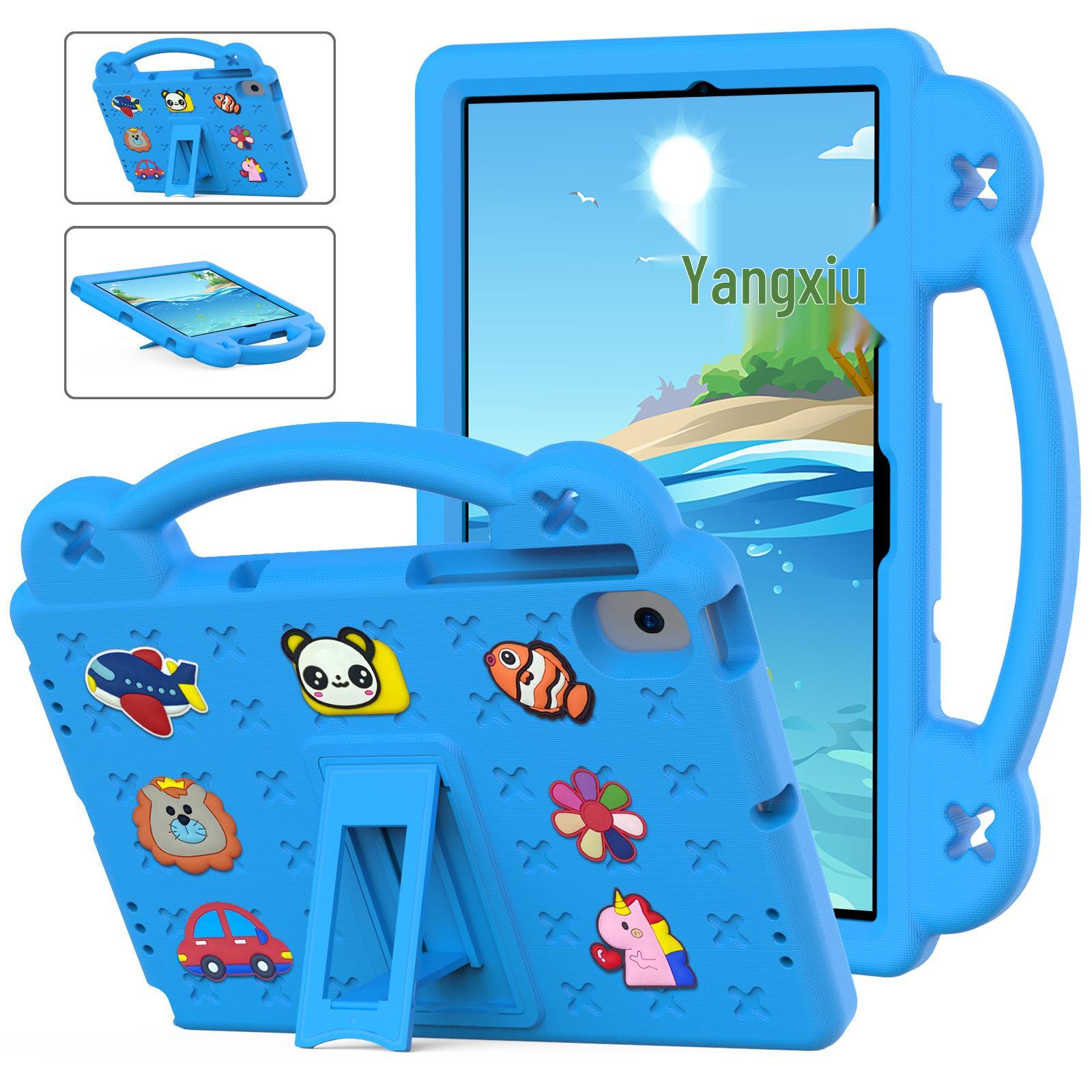 

Защитный чехол для Samsung Galaxy Tab A8 10.5” X200EVA для детей небесно-голубой