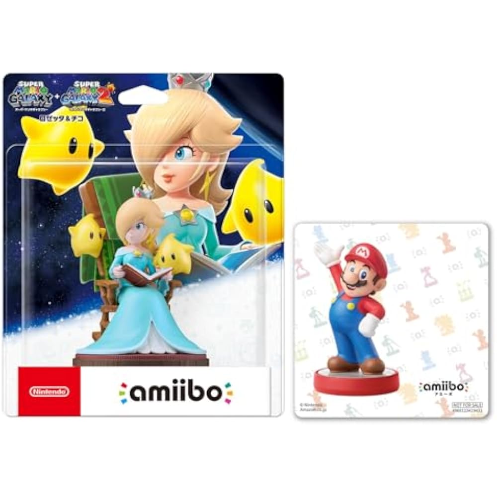 amiibo Rosetta & Chico (Super Mario Series) [Amazon.co.jp Exclusive] Bonus Original Sticker Included