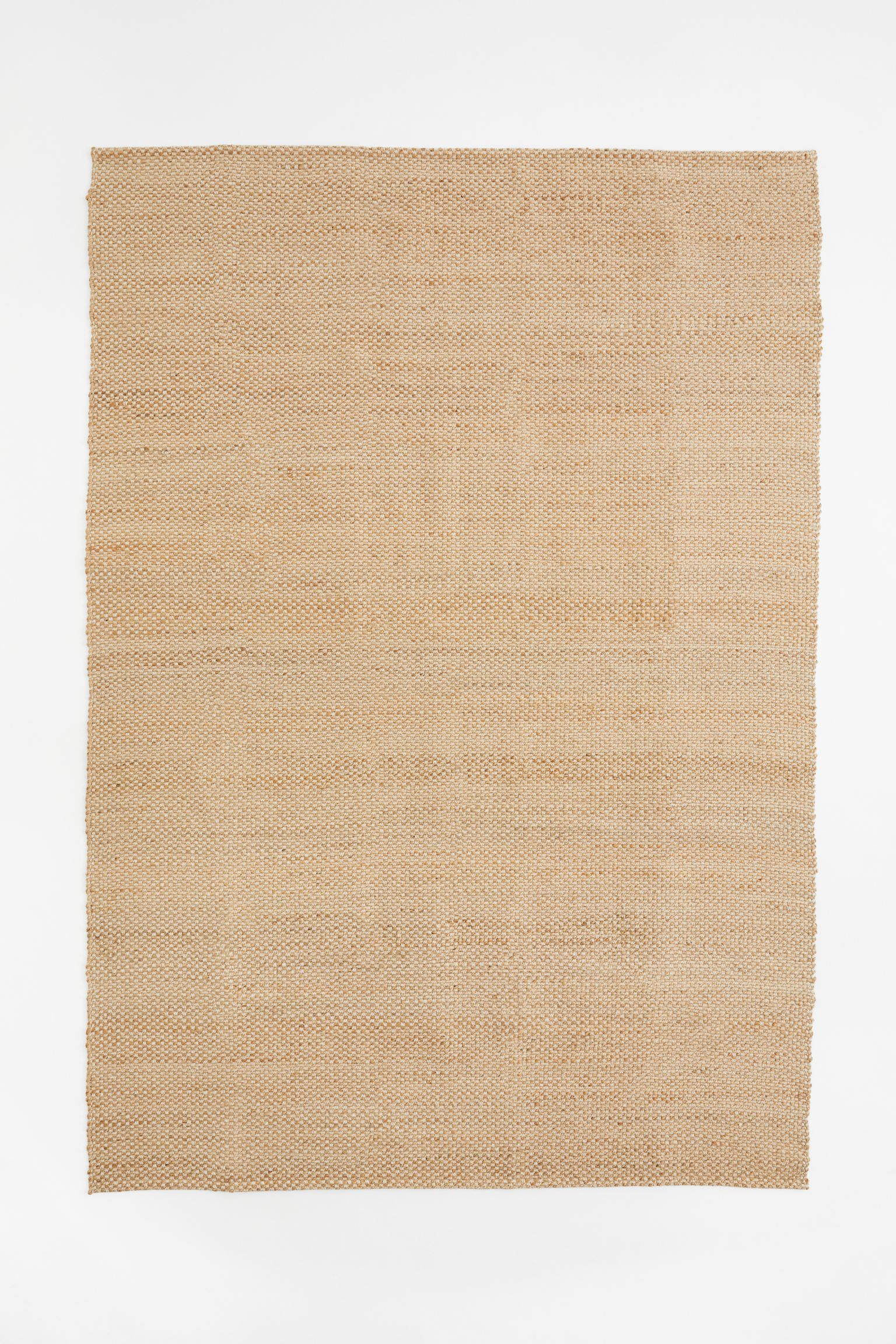 

Large jute-blend rug