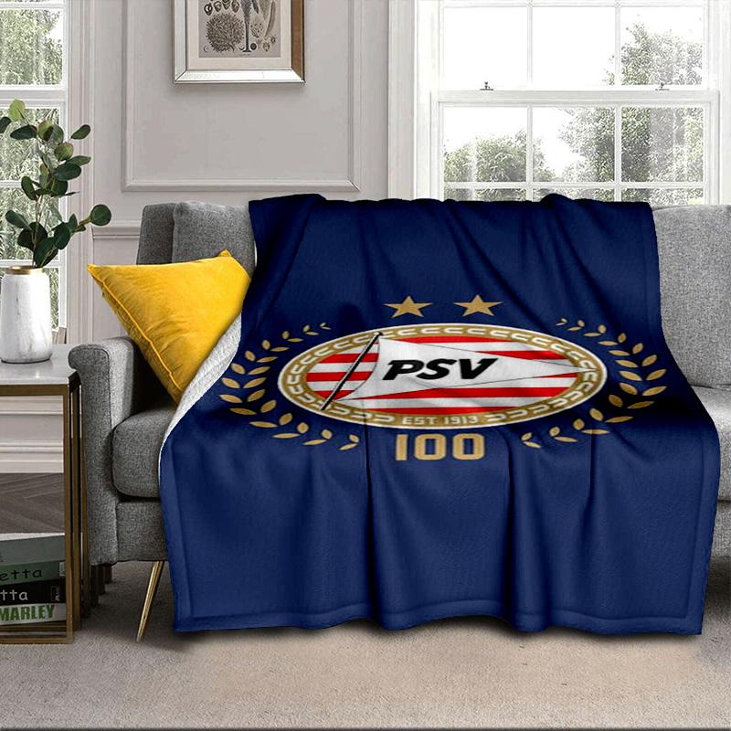 Psv Eindhoven Redesign Tragbare Decke/Weiche Decke Bettwäsche Decke Geeignet für Reisen Camping Wohnzimmer Büros Sofas Fan Geschenke