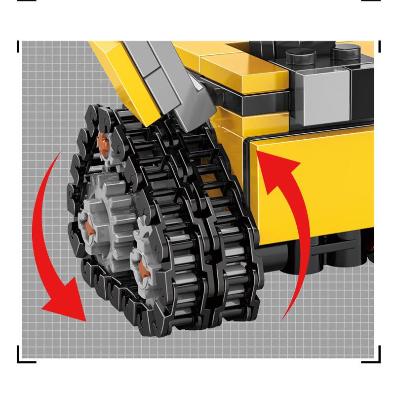 Popular  Small Wall-E Construction Block Kit Moc Idea Technical Timeless Movie Model Building Block Assembly Children'S Toy Gift