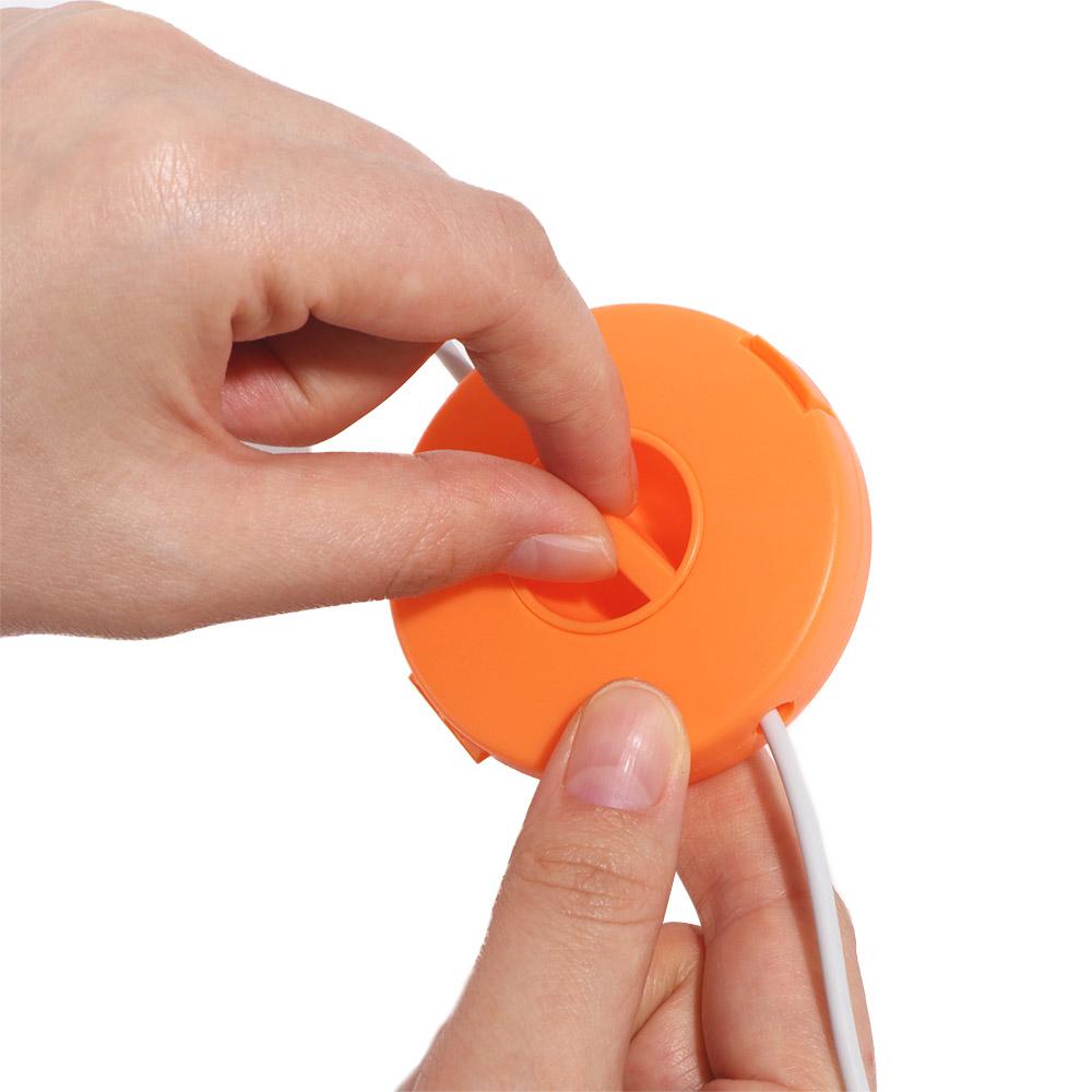 Portable Wire Cable USB Charging Management Cable Winder Cord Holder Cable Clips Organizer
