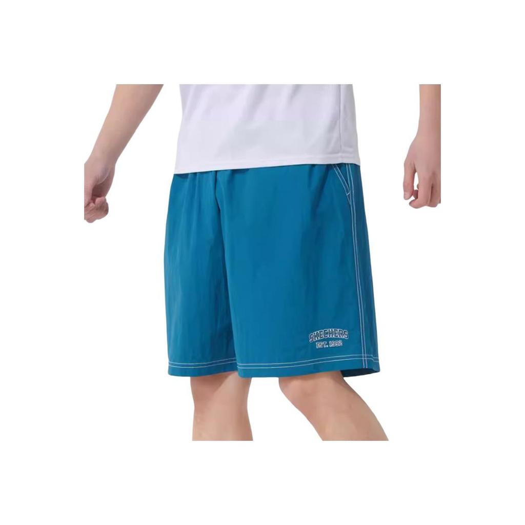 Skechers Sports Lifestyle Series SS25 Comfortable Fashionable Breathable Sports Shorts Unisex Shorts Blue L225U013-003U