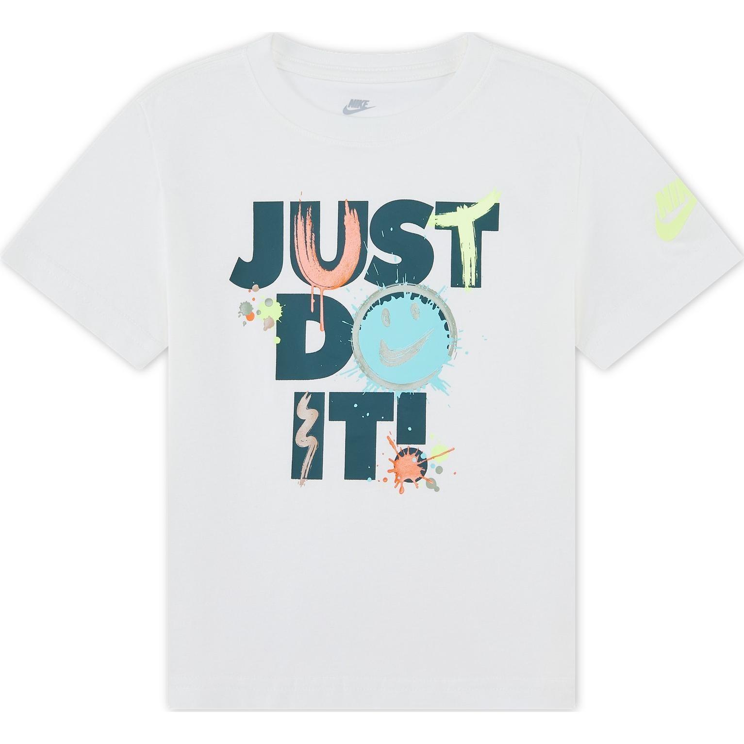 (PS) Nike Express Yourself T-Shirt  JUST DO IT White  Kids  HQ7908-133 L