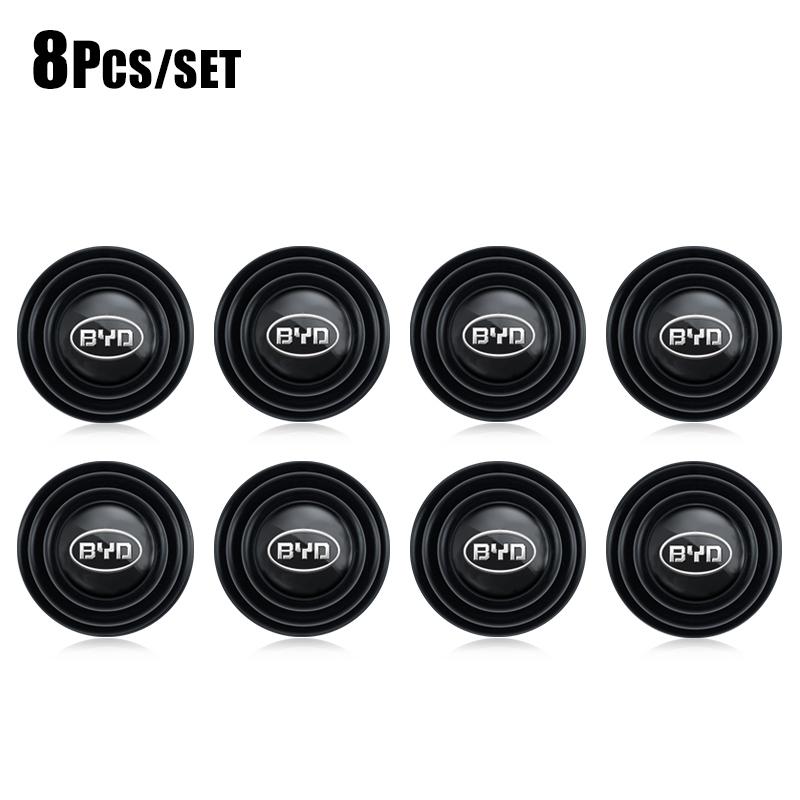 4Pcs Car Door Anti-shock Pad Anti-noise Buffer Gasket Auto Interior For BYD Qing E6 Tang Plus Song Max Yuan I3 S7 G3 M6 Ea1 Dmi