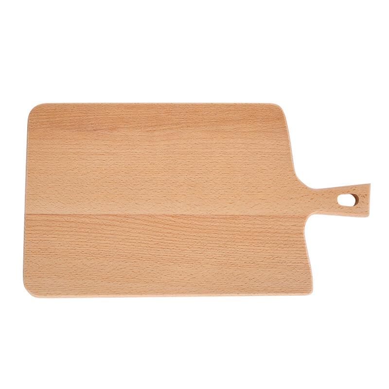 Massives Holzschneidebrett mit Griff
