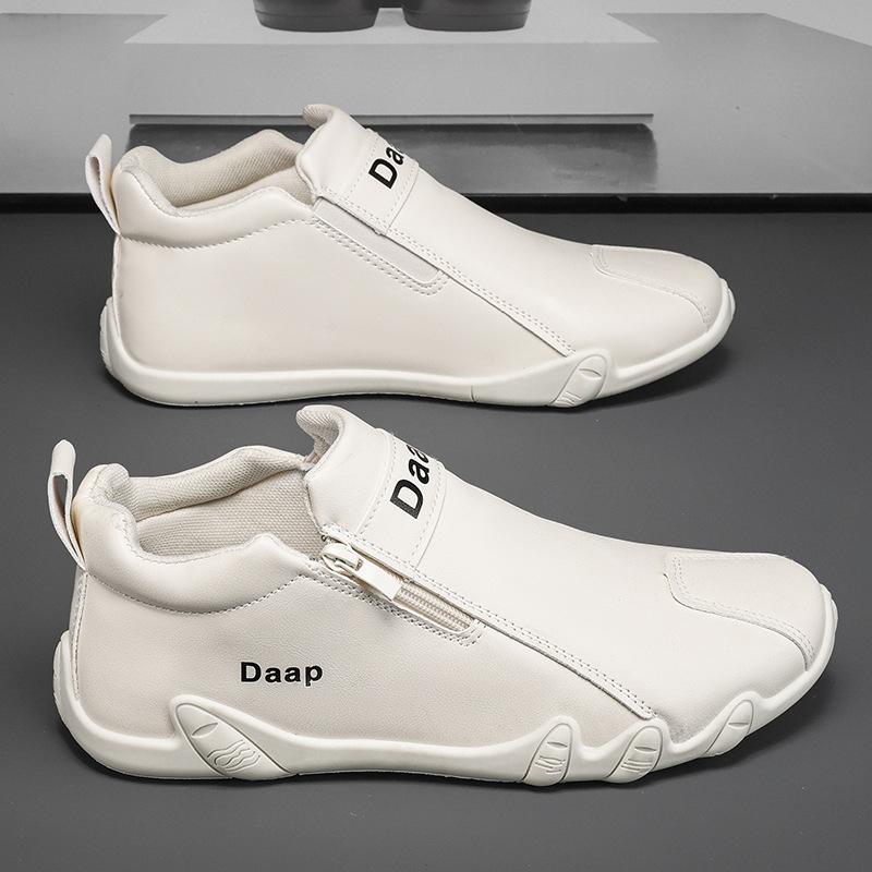 Men's shoes spring new high-top casual shoes men's work shoes versatile outdoor hiking shoes