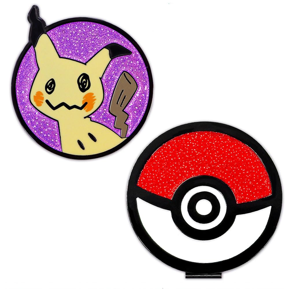 

Mimikyu Golf BIG Size Licensed Product Pokémon Marker, (Clip Type), Magnetic, (Mimikyu (PMM012))