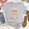 1996 Birthday Legend Women TShirt Cotton Short Sleeve Casual Fashion Summer Top Birthday Party Gift for The 30th Birthday