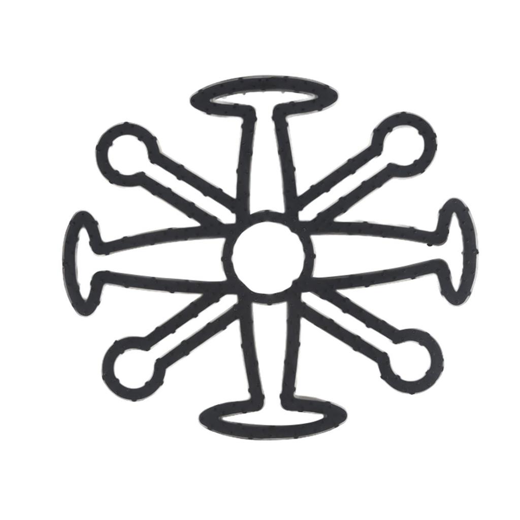 Flexible Helmet Liner Pad ABS Silicone Inner Pad Soft Breathable Safety Helmet Padding for Road Bike Motorcycle Daily Riding Helmet Accessories