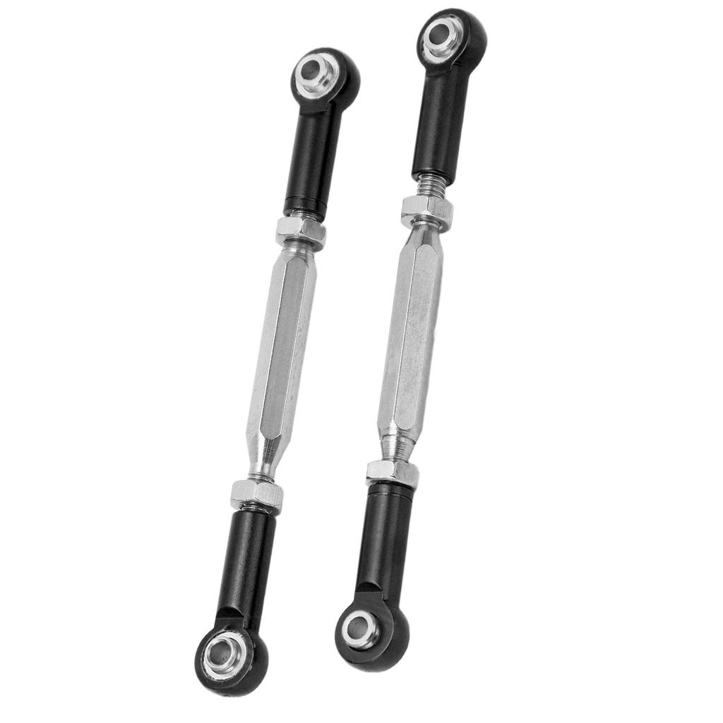 2Pcs Steering Rear Suspension Arm Tie Rod Steering Shaft Tie Rod for JLB 1Celsius10 Racing Truck