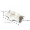Neck Support Pillow Ergonomic with Memory Foam Contoured for Side Sleepers, Sleeping,