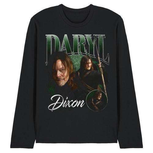 The Walking Dead Unisex Adult Daryl Dixon Homage Long-Sleeved T-Shirt