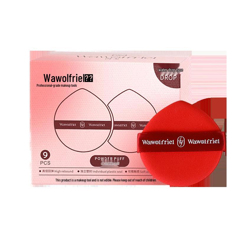 Wu Fu Double-Sided Makeup Sponge - Super Soft, Marshmallow Puff for Dry & Wet Use