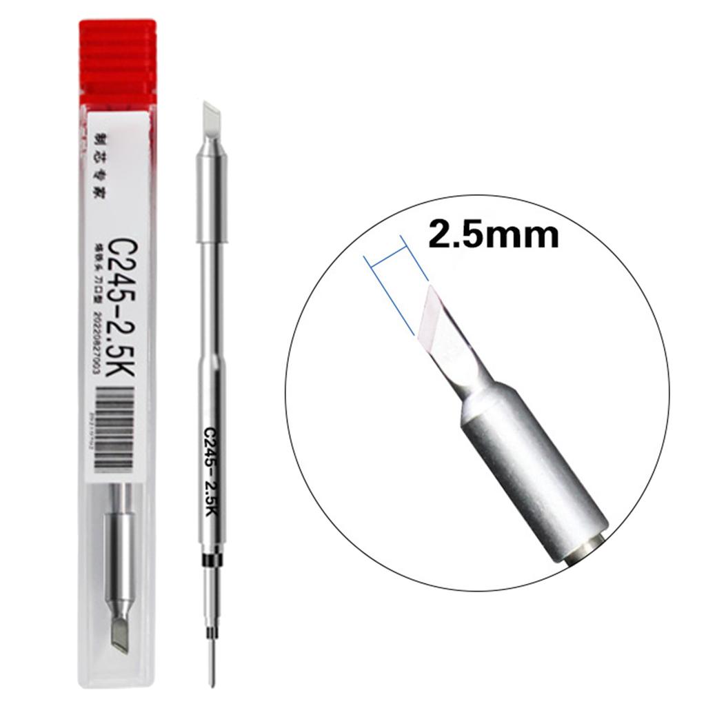 C245 Soldering Tip Efficient Soldering Iron Tip Soldering Head for Professional Use in Electronics & Circuit Board Work