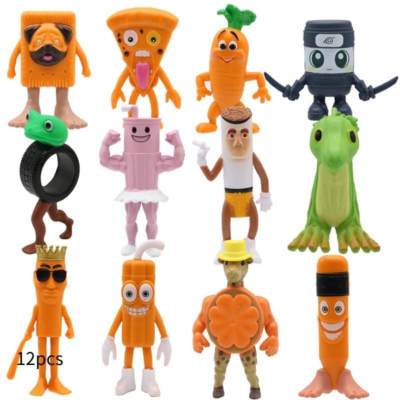 

Модель ПВХ Тунгтунгсахур Настольное украшение с обувью для домашнего офиса