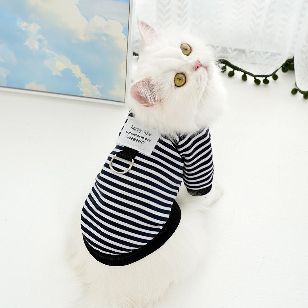Pet Autumn and Winter Dog Warm Sweater Teddy Bigbear Dog Cat Clothing Small and Medium Dog Cat Supplies