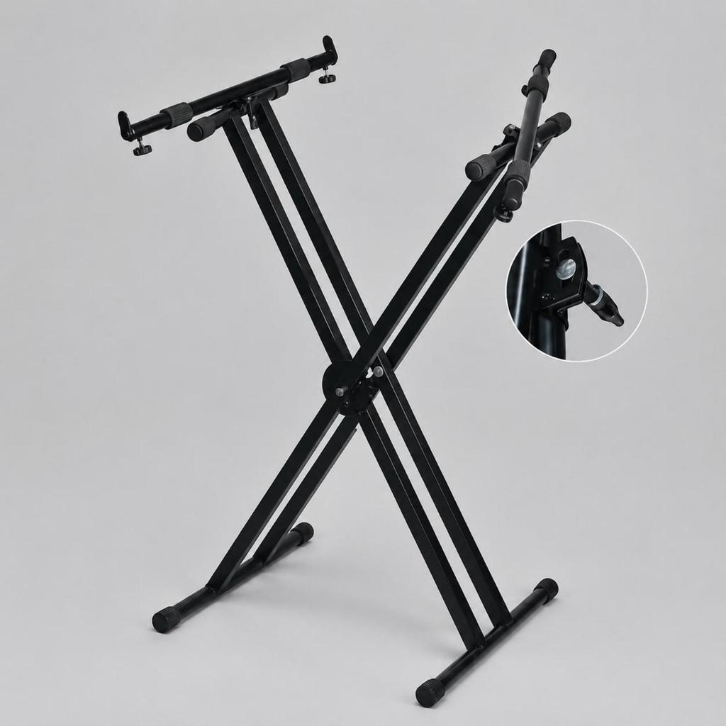 Stable Hammered Dulcimer Stand X Frame Percussion Pad Musical Equipment