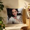Trendy Rrosaliaing Cushion Cover Versatile DoubleSided Pillow Case Fit for Sofa Bed Car  Daily Decor