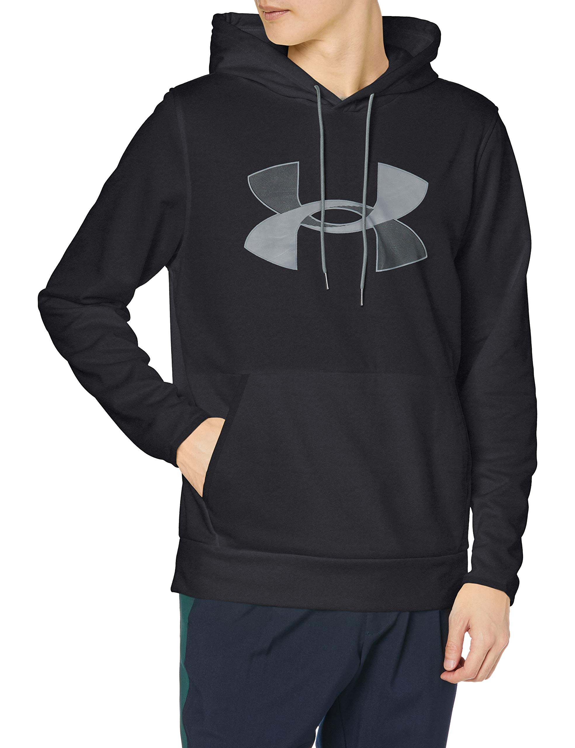 

Under Armour UA Armour Fleece Big Logo Size Small to Japanese size Hoodie, Men s, 001, Japan, (equivalent S)