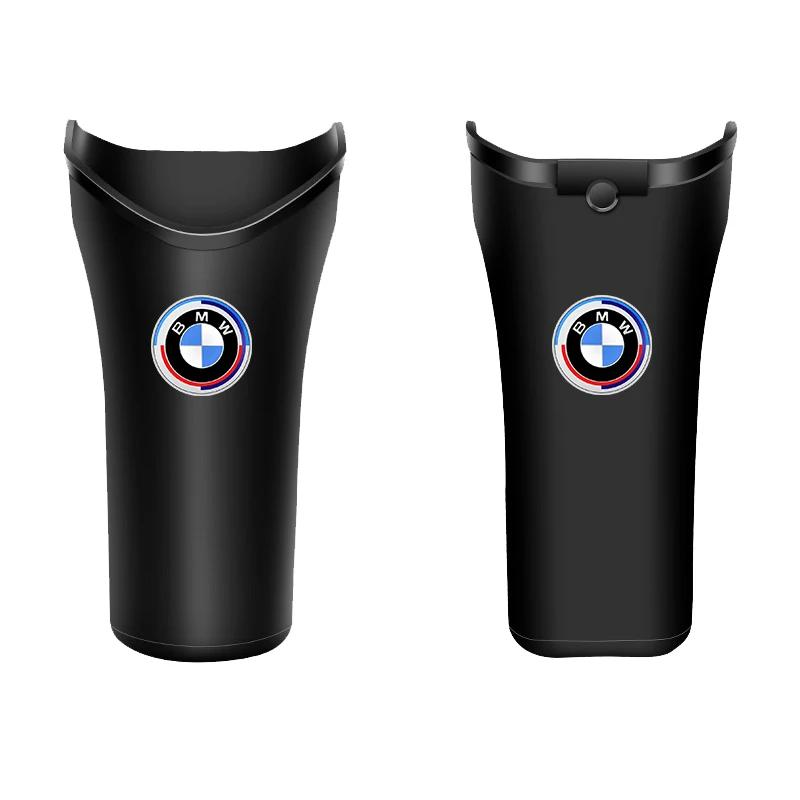 2025 Hot Car Umbrella Storage Bucket Box Hanging Round Trash Can For BMW M Performance E46 E47 E49 F30 F80 E36 E46 E93 E92 F34