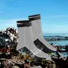 HISEA Snorkeling Socks Anti skid Anti cold for Swimming Diving 3MM Thickness(Grey XL)