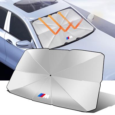 1 Pieza Parasol de Parabrisas de Coche Protector Sombrilla Plegable Para M E34 E36 E60 E90 E46 E39 E70 F10 F20 F30 X5 X6 X1 M3 M5 M6 E71 F01 F02 F87