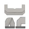2Pcs Mop Cloth Replacement Accessories Compatible For Ecovacs Winbot Mini Automated Window Cleaner Parts Mop Pad