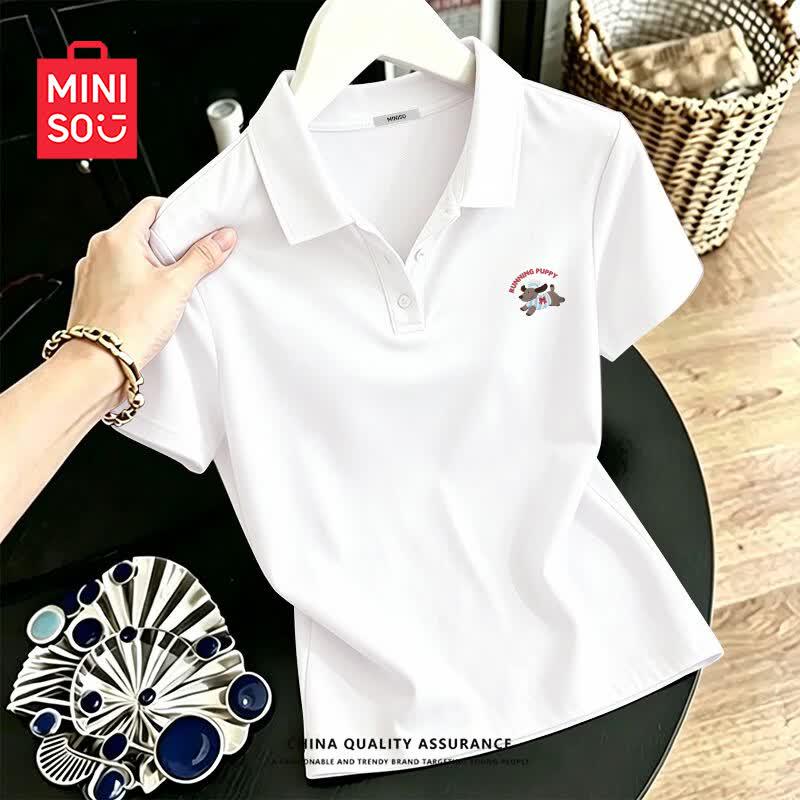 MINISO Women's Polo T-Shirt