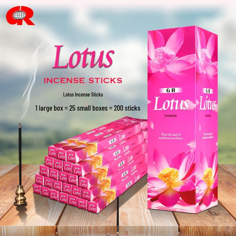 GR Indian Handmade Aromatherapy Incense - 43 Authentic Scents for Home Use